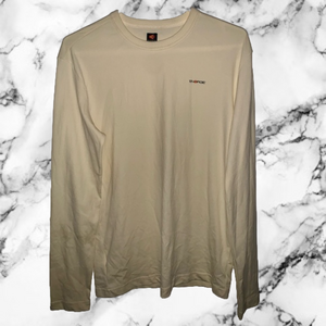 Energie Long Sleeve Shirt Cream Size XL